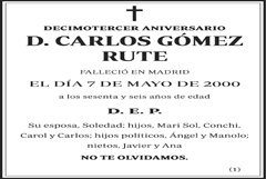Carlos Gómez Rute